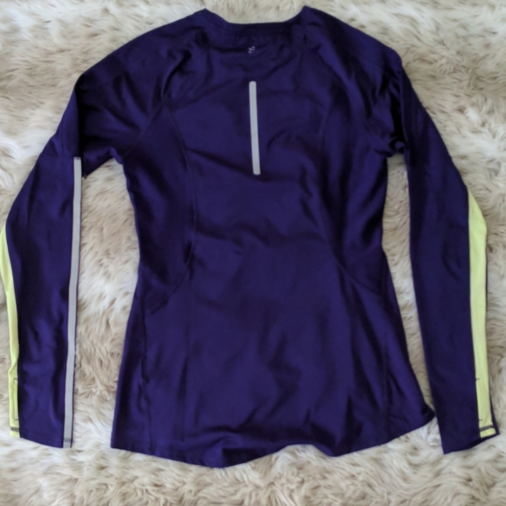 Purple Reflective Gym Top - Picture 7 of 7